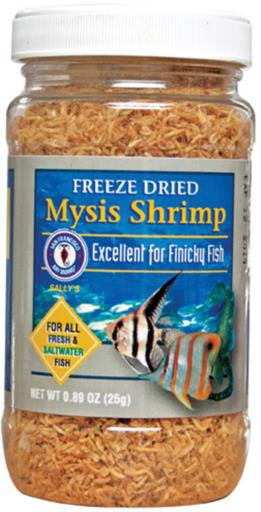 San Francisco Freeze Dried Mysis Shrimp 25gm {L+1} 009035 000945717100