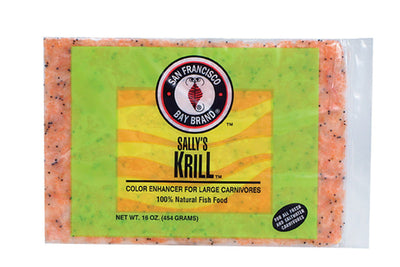 San Francisco Krill Frozen Fish Food 16 oz SD-5