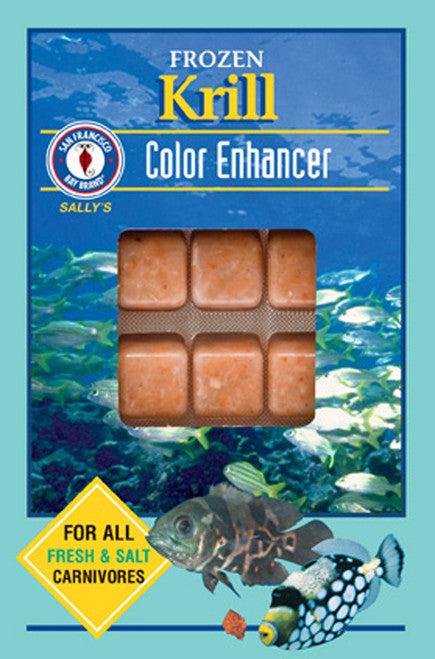 San Francisco Krill Frozen Fish Food 3.5 oz SD - 5 (D) - Aquarium