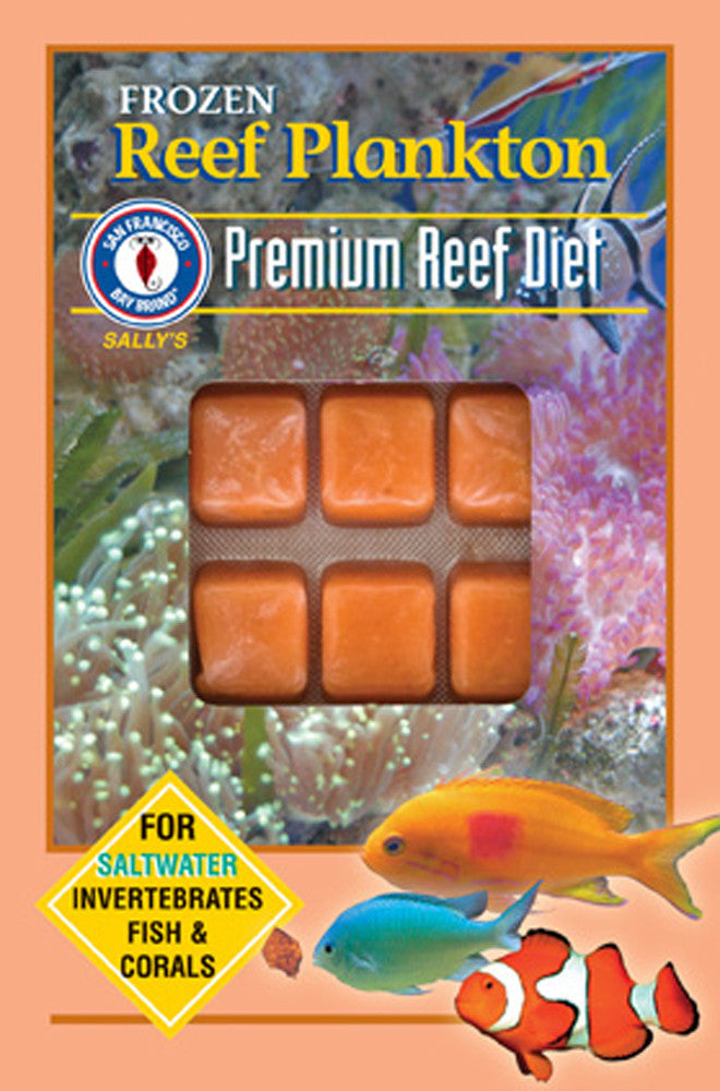 San Francisco Reef Plankton Frozen Fish Food 3.5 oz SD-5