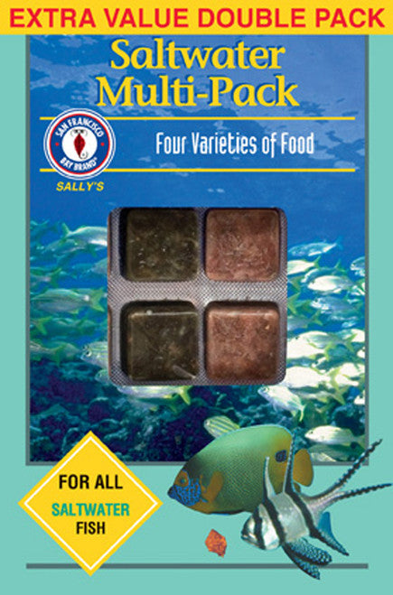 San Francisco Saltwater Multipack Frozen Fish Food 7 oz SD - 5 - Aquarium