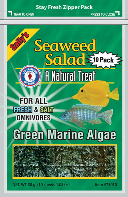 San Francisco Seaweed Salad Fish Food 30 g - Aquarium