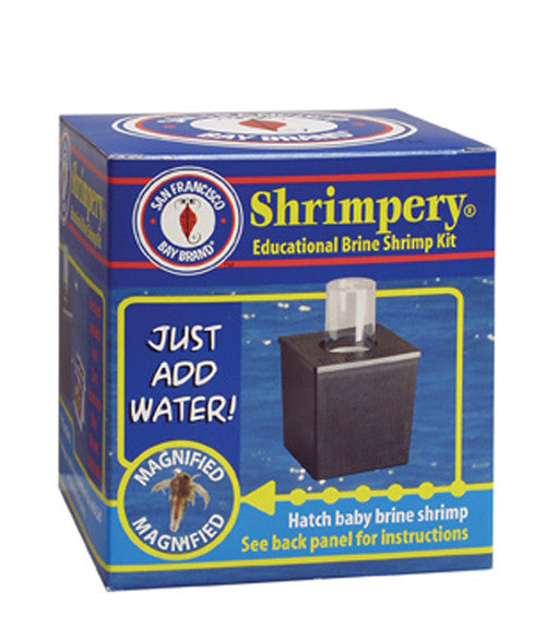 San Francisco Shrimpery Educational Brine Shrimp Kit Black - Aquarium
