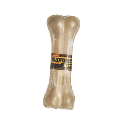 Savory Prime Pressed Rawhide Bones Bulk Natural 4.5 in