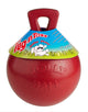 Jolly Pet Tug-n-Toss Dog Toy Red 4.5 in, Small 788169044515