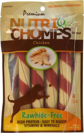 Scott Pet 4ct Chicken Twist with Flavor Wrap {L + 1} 159183 - Dog