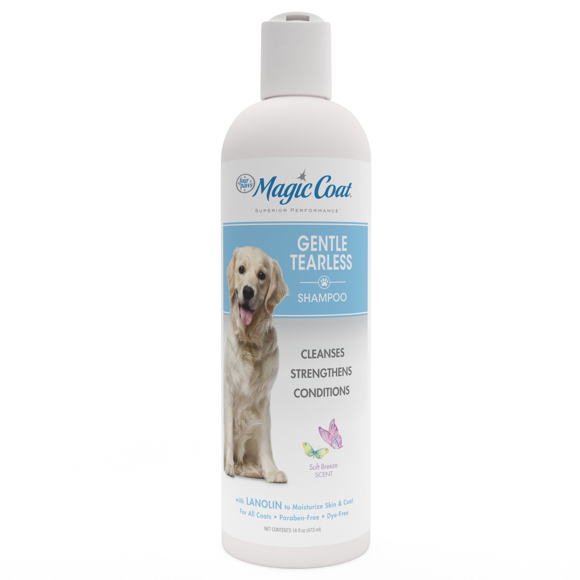 Four Paws Magic Coat Gentle Tearless Dog Shampoo Soft Breeze 16 oz (1 ct) 045663976415