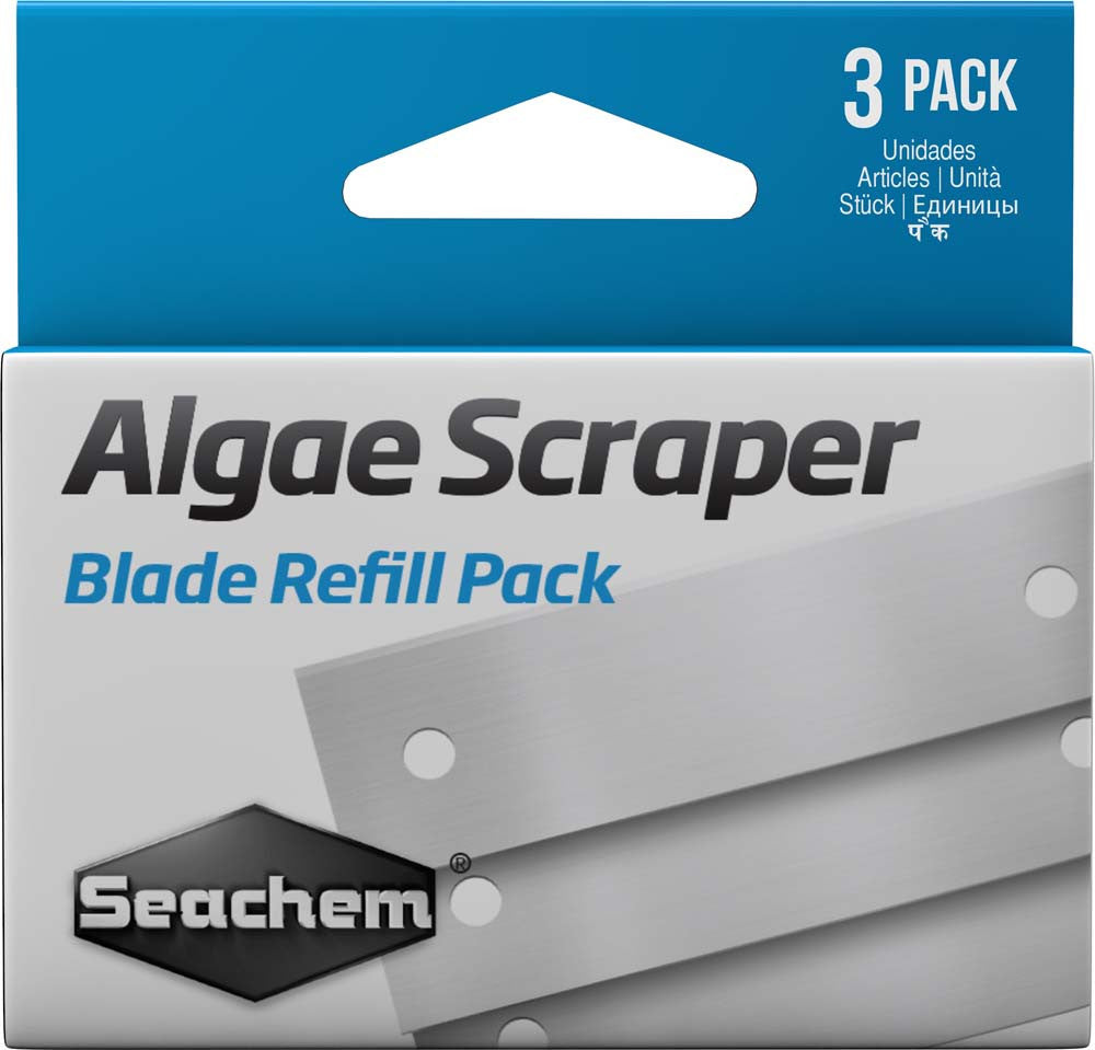 Seachem Algae Scraper Replacement Blades White 3 Pack