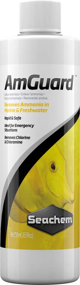 Seachem AmGuard Ammonia Detoxifier 8.5 fl. oz