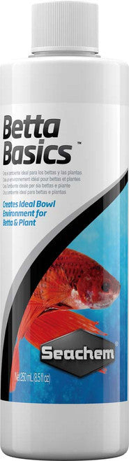 Seachem Betta Basics Biological Conditioner 8.5 fl. oz - Aquarium
