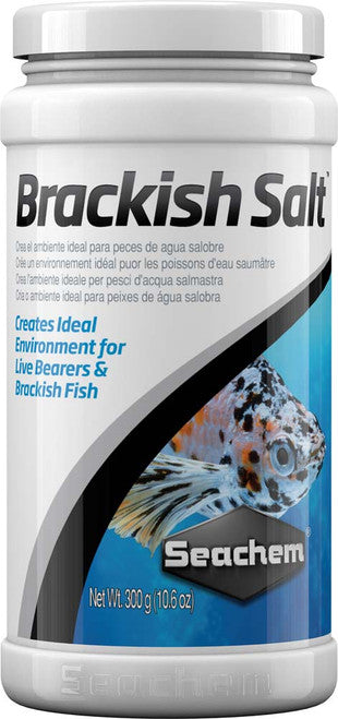 Seachem Brackish Salt 10.6 oz - Aquarium