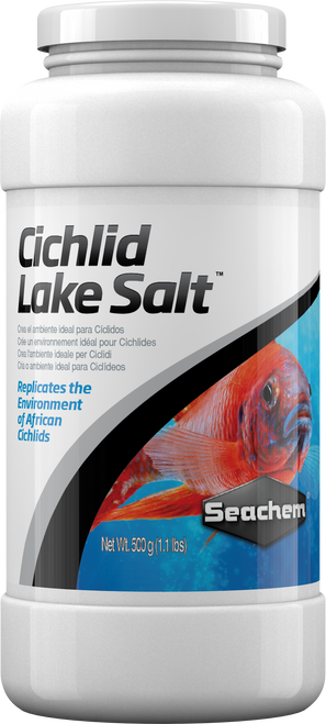 Seachem Cichlid Lake Salt 1.1 lb - Aquarium