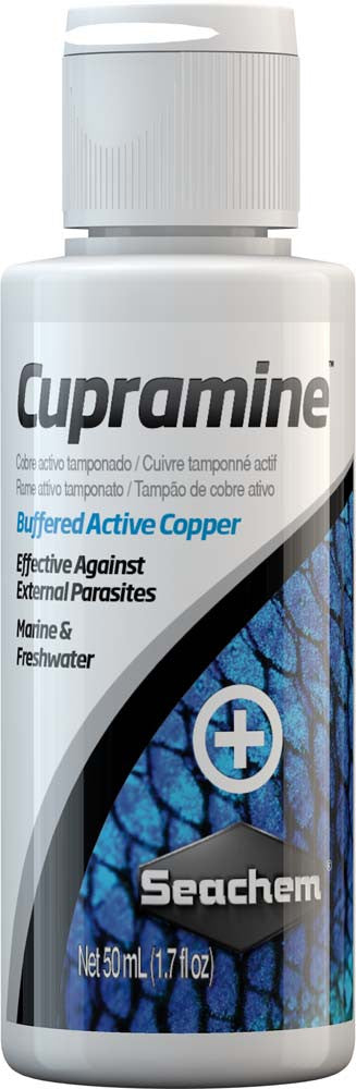 Seachem Cupramine Copper Treatment 1.7 fl. oz