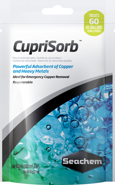 Seachem CupriSorb Copper Remover 100 ml - Aquarium