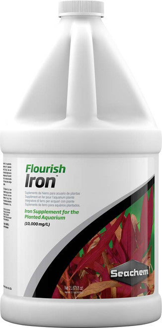 Seachem Flourish Iron Plant Supplement 67.6 fl. oz - Aquarium