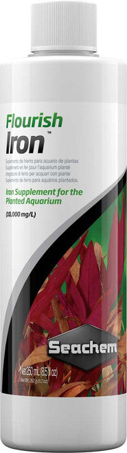 Seachem Flourish Iron Plant Supplement 8.5 fl. oz - Aquarium