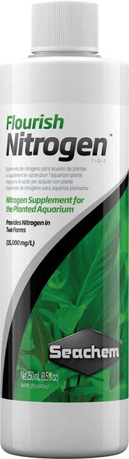 Seachem Flourish Nitrogen Plant Supplement 8.5 fl. oz - Aquarium