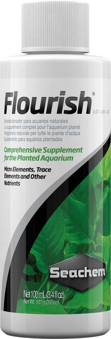 Seachem Flourish Plant Supplement 3.4 fl. oz - Aquarium