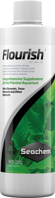 Seachem Flourish Plant Supplement 8.5 fl. oz - Aquarium