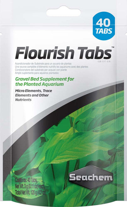 Seachem Flourish Tabs Plant Supplement 4.2 oz - Aquarium