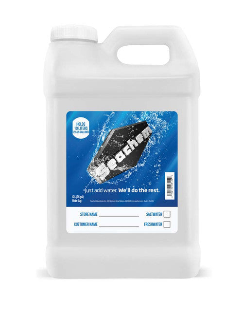 Seachem Just Add Water Jug White 2.5 Gallon/10 Liter - Aquarium