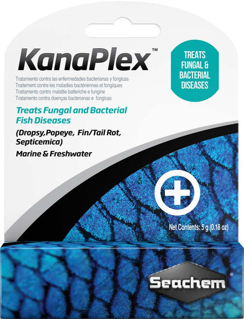 Seachem KanaPlex Fungal and Bacterial Treatment 0.2 oz - Aquarium