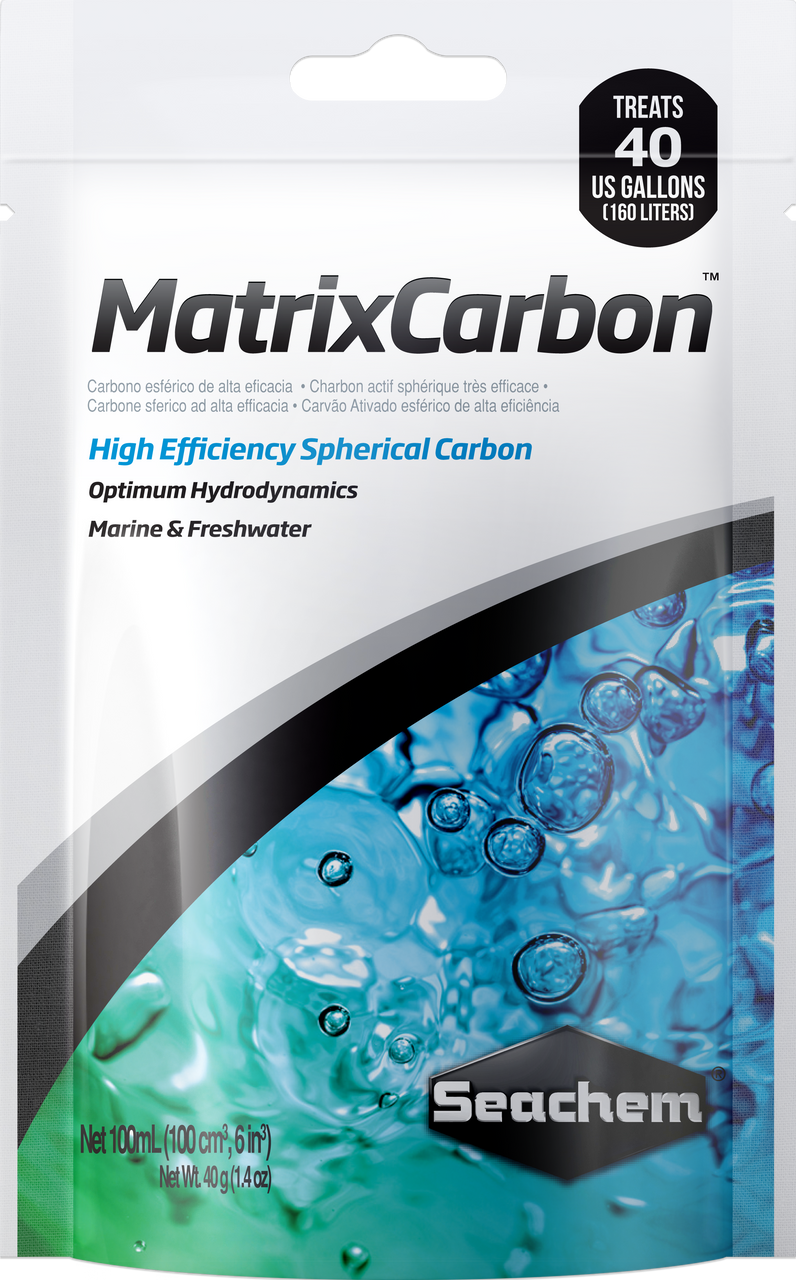 Seachem MatrixCarbon Activated Carbon Media 100 ml