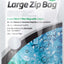 Seachem Mesh Filter Bag with Zipper LG White 19in X 17in - Aquarium
