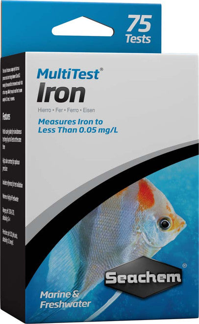 Seachem MultiTest Iron Test Kit - Aquarium