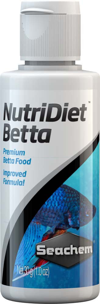 Seachem NutriDiet Betta with Probiotics Fish Food 1 oz