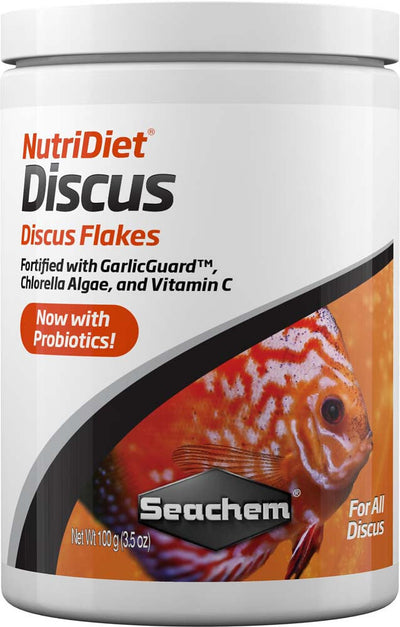 Seachem NutriDiet Discus Flakes Fish Food 3.5 oz