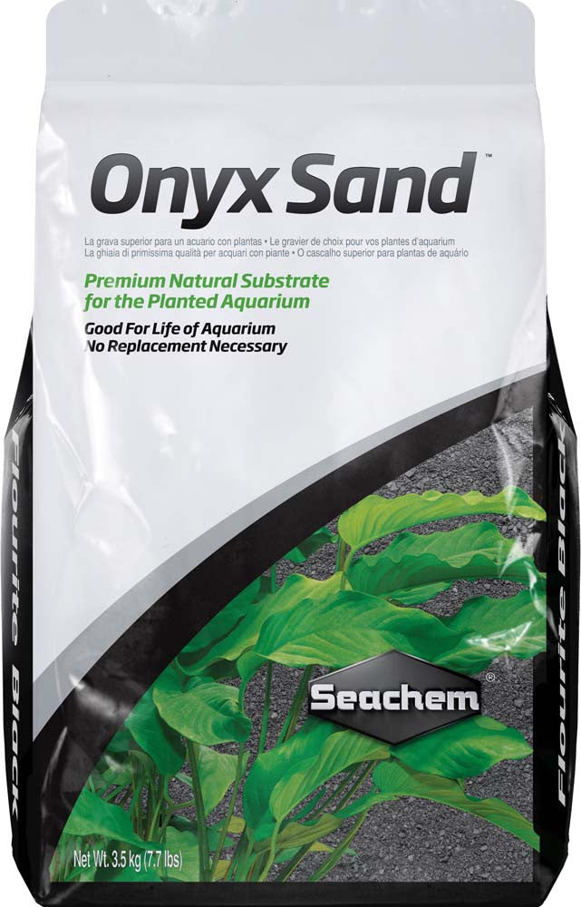 Seachem Onyx Sand Planted Aquarium Substrate 7.7 lb