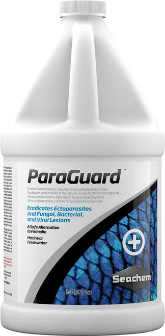 Seachem ParaGuard Aldehyde Parasite Control 67.6 fl. oz - Aquarium