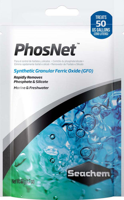 Seachem PhosNet Phosphate and Silicate Remover 50 g - Aquarium