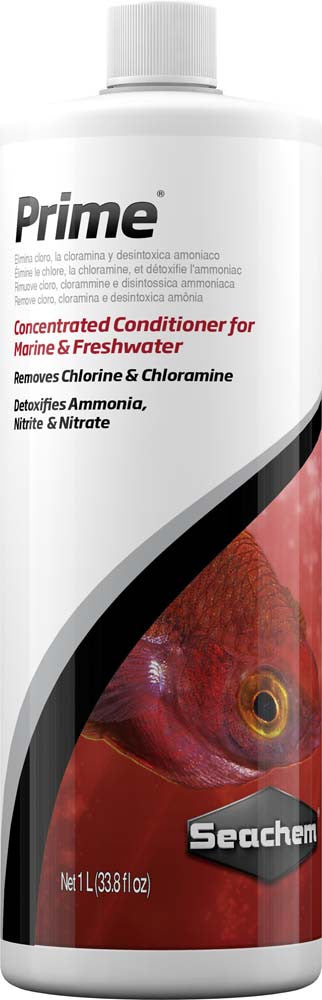 Seachem Prime Ammonia Detoxifier 1L/34oz