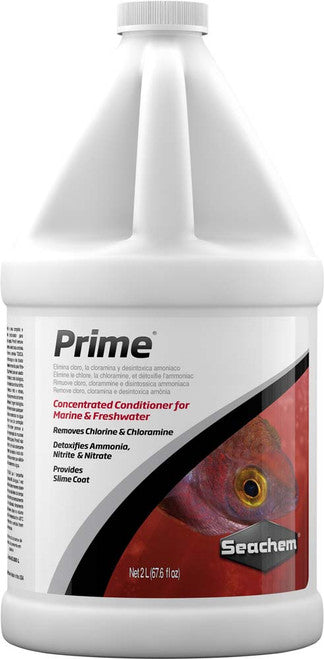 Seachem Prime Ammonia Detoxifier 2L/67.6oz - Aquarium