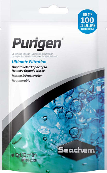 Seachem Purigen Organic Resin Filter 100 ml - Aquarium