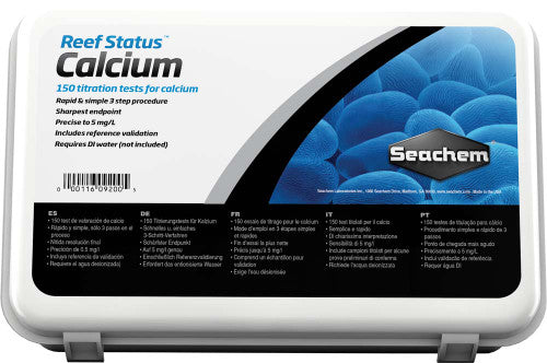Seachem Reef Status Calcium Test Kit - Aquarium