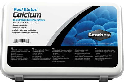 Seachem Reef Status Calcium Test Kit