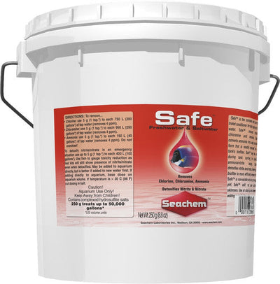 Seachem Safe Ammonia Detoxifier 8.8 lb - Aquarium