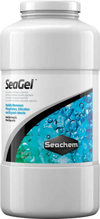 Seachem SeaGel Phosphate, Silicate, and Organic Waster Remover 1 L