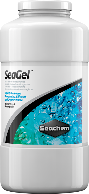 Seachem SeaGel Phosphate Silicate and Organic Waster Remover 1 L - Aquarium