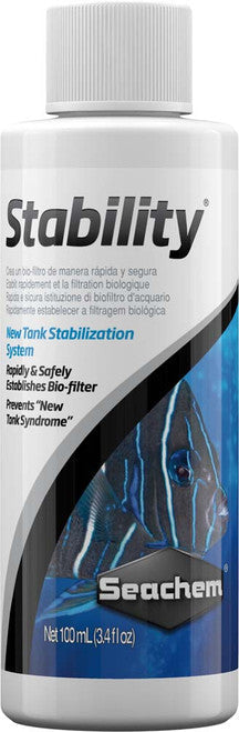 Seachem Stability Biological Water Conditioner 100ml/3.4oz - Aquarium