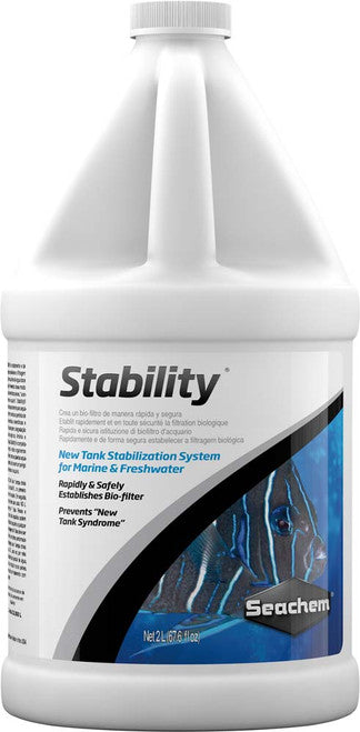 Seachem Stability Biological Water Conditioner 2L/67.6oz - Aquarium