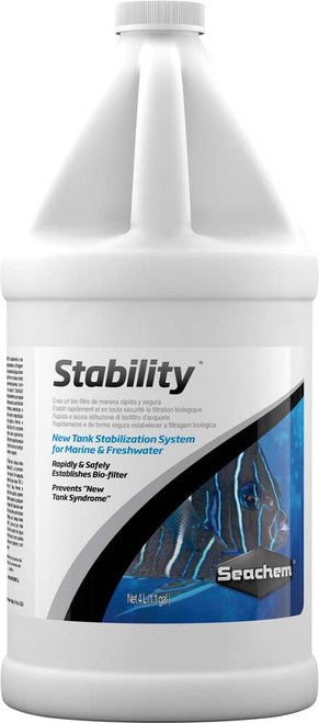 Seachem Stability Biological Water Conditioner 4L/1 gal - Aquarium