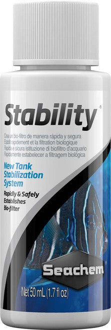 Seachem Stability Biological Water Conditioner 50ml/1.7oz - Aquarium