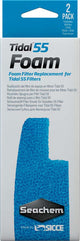 Seachem Tidal Foam Sponge For 55 Filters Blue 2 Pack - Aquarium