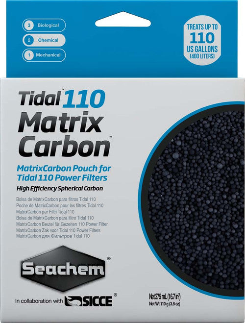 Seachem Tidal Matrix Activated Carbon Media 275 ml - Aquarium