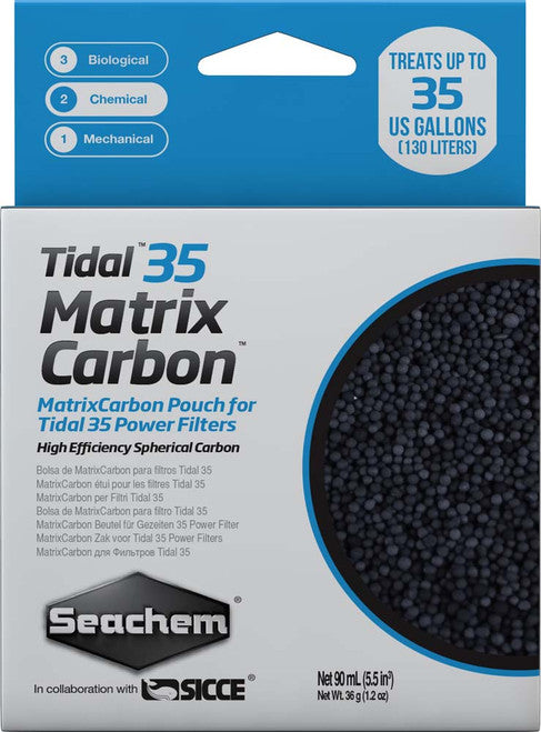 Seachem Tidal Matrix Activated Carbon Media 30 ml - Aquarium
