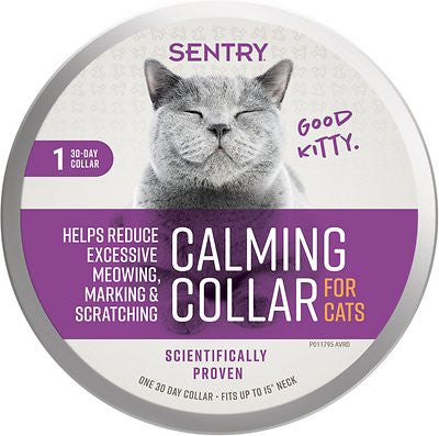 SENTRY Calming Collar Cat 1ct {L-1} 484179 073091053378